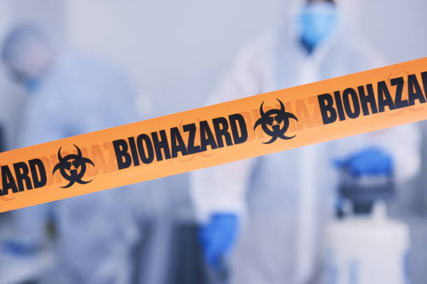 Professional Blood Cleanup technician working in New Cuyama, CA